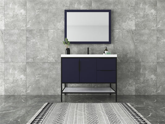 Andrew 42" Freestanding Vanity with Reinforced Acrylic Sink