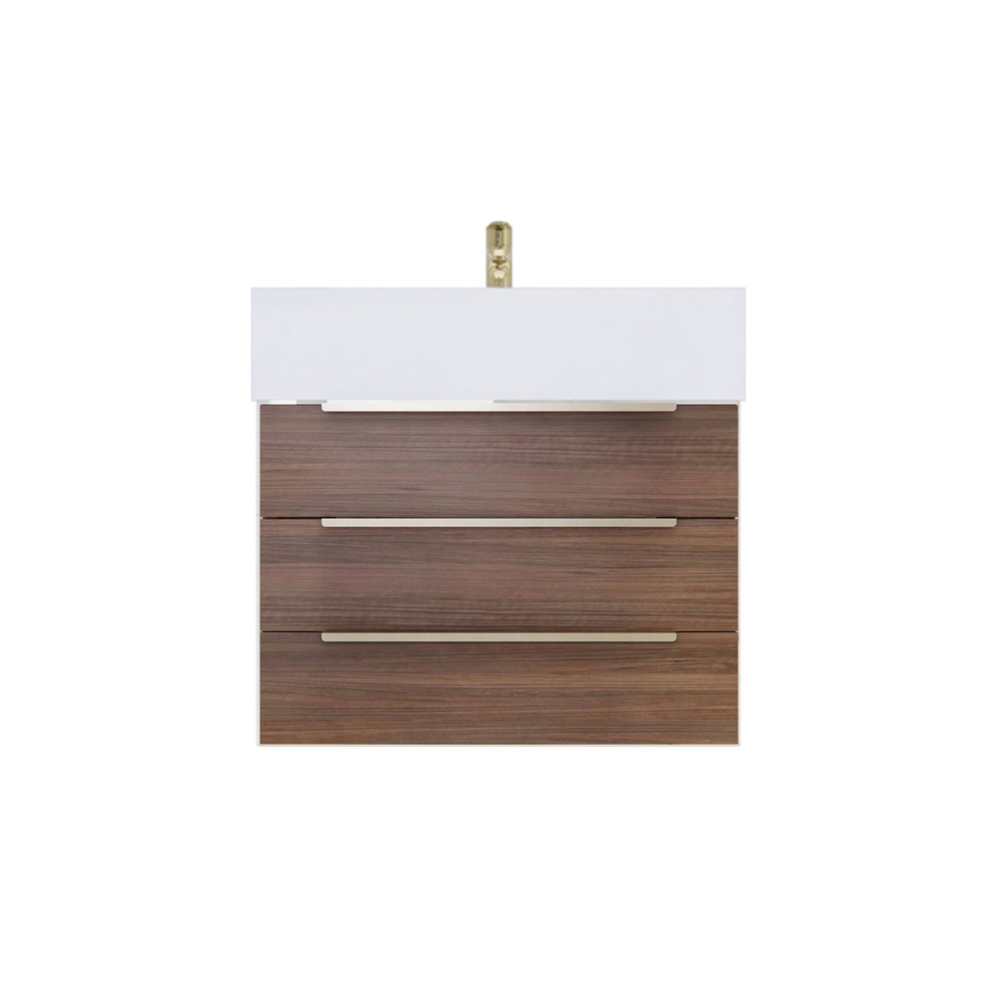 Better Vanity Bethany 24"-48" Floating Bathroom Vanity Reinforced Acrylic Sink Soft Close Doors & Drawers, Fully Assembled
