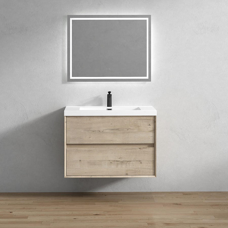 Kingdee Wall Mounted Vanity with Reinforced Acrylic Sink