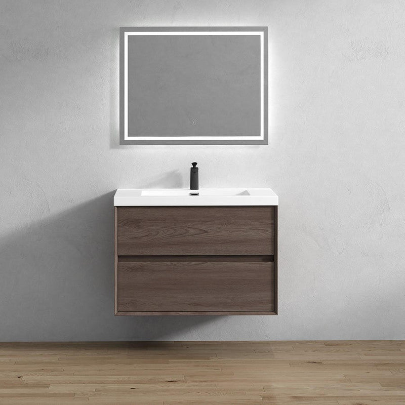 Kingdee Wall Mounted Vanity with Reinforced Acrylic Sink