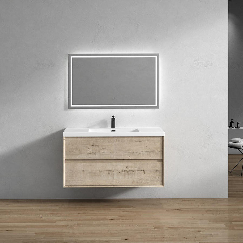 Kingdee Wall Mounted Vanity with Reinforced Acrylic Sink