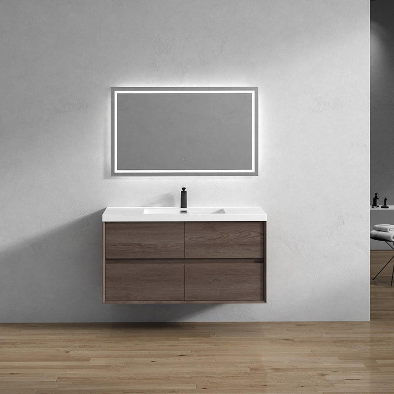 Kingdee Wall Mounted Vanity with Reinforced Acrylic Sink