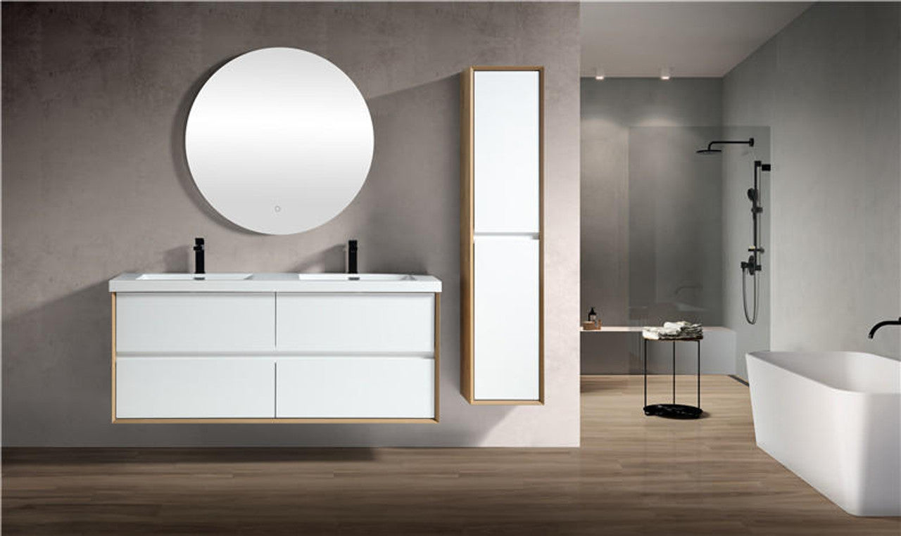 Kingdee Wall Mounted Vanity with Reinforced Acrylic Sink