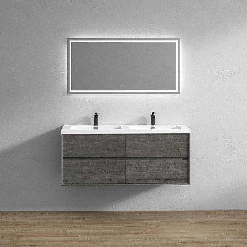 Kingdee Wall Mounted Vanity with Reinforced Acrylic Sink