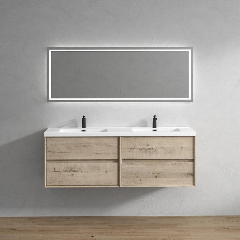 Kingdee Wall Mounted Vanity with Reinforced Acrylic Sink