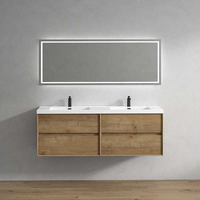 Kingdee Wall Mounted Vanity with Reinforced Acrylic Sink