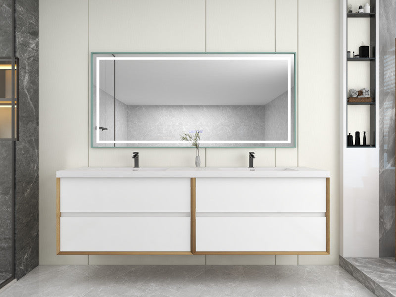 Kingdee Wall Mounted Vanity with Reinforced Acrylic Sink