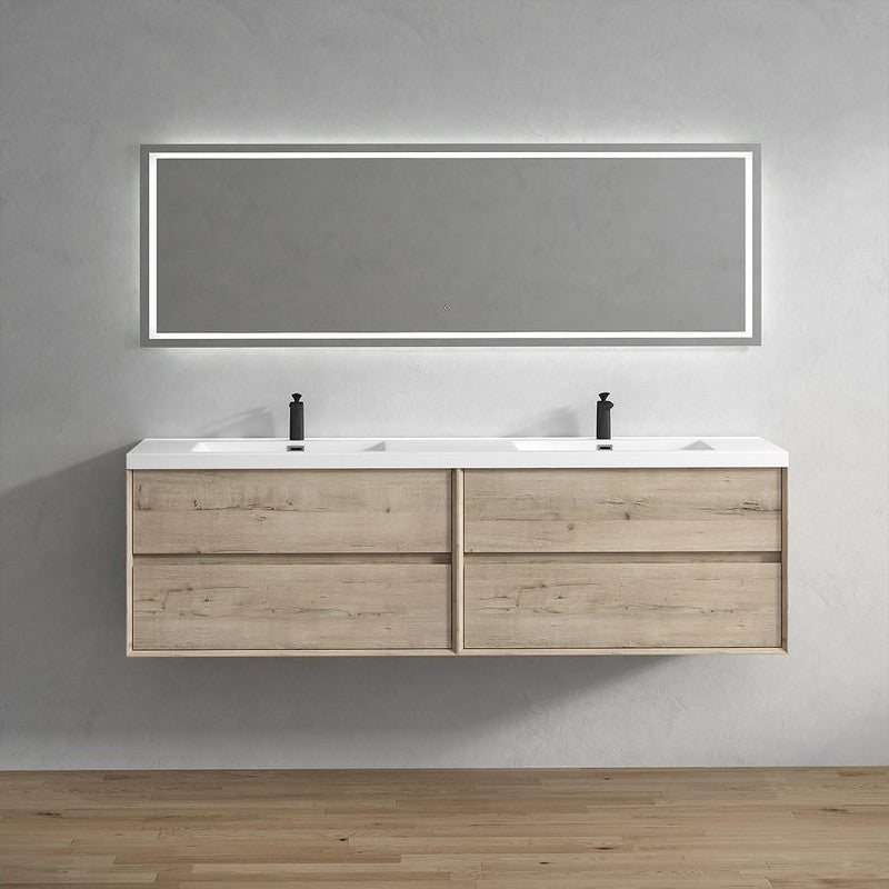 Kingdee Wall Mounted Vanity with Reinforced Acrylic Sink