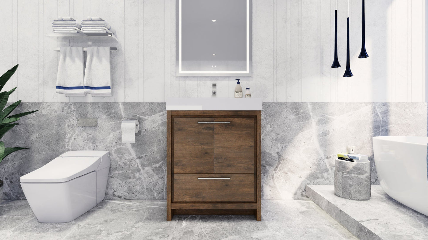 Demure Wall Mounted Vanity