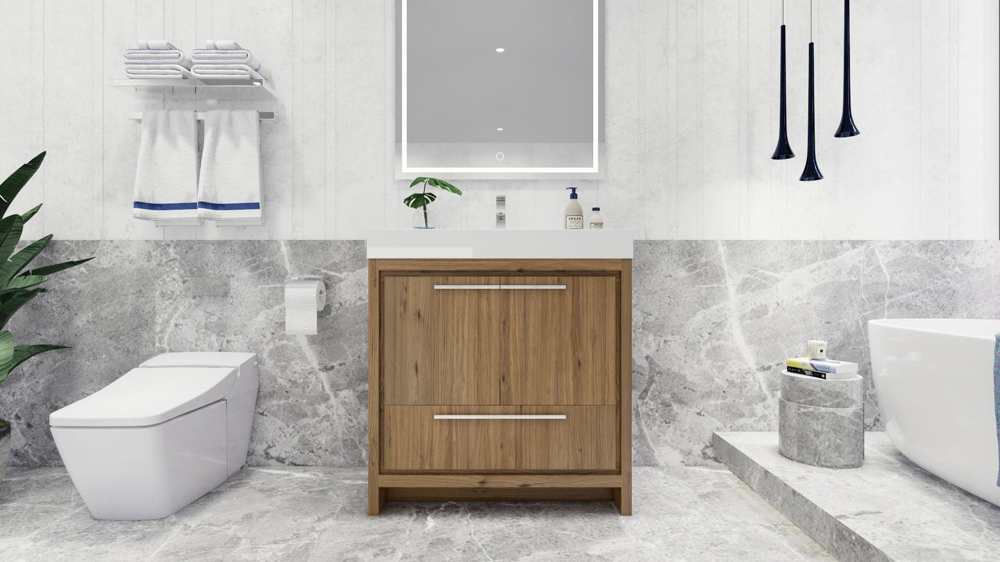 Demure Wall Mounted Vanity