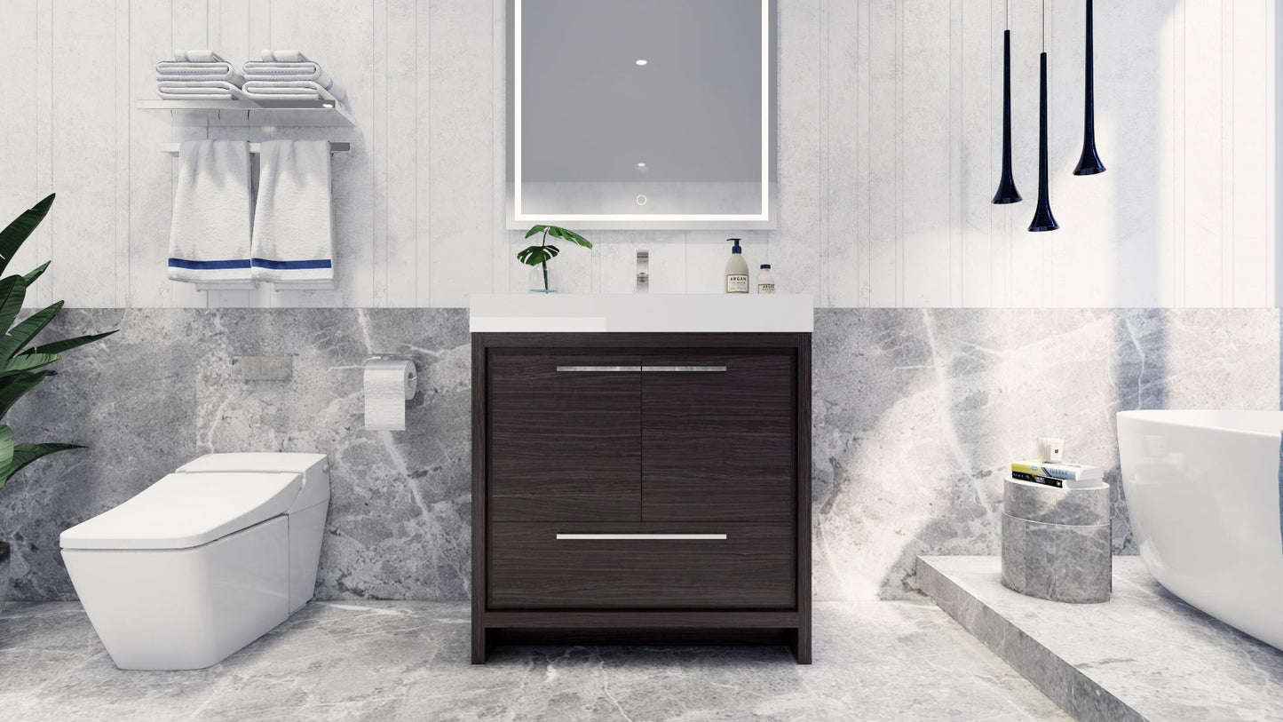 Demure Wall Mounted Vanity