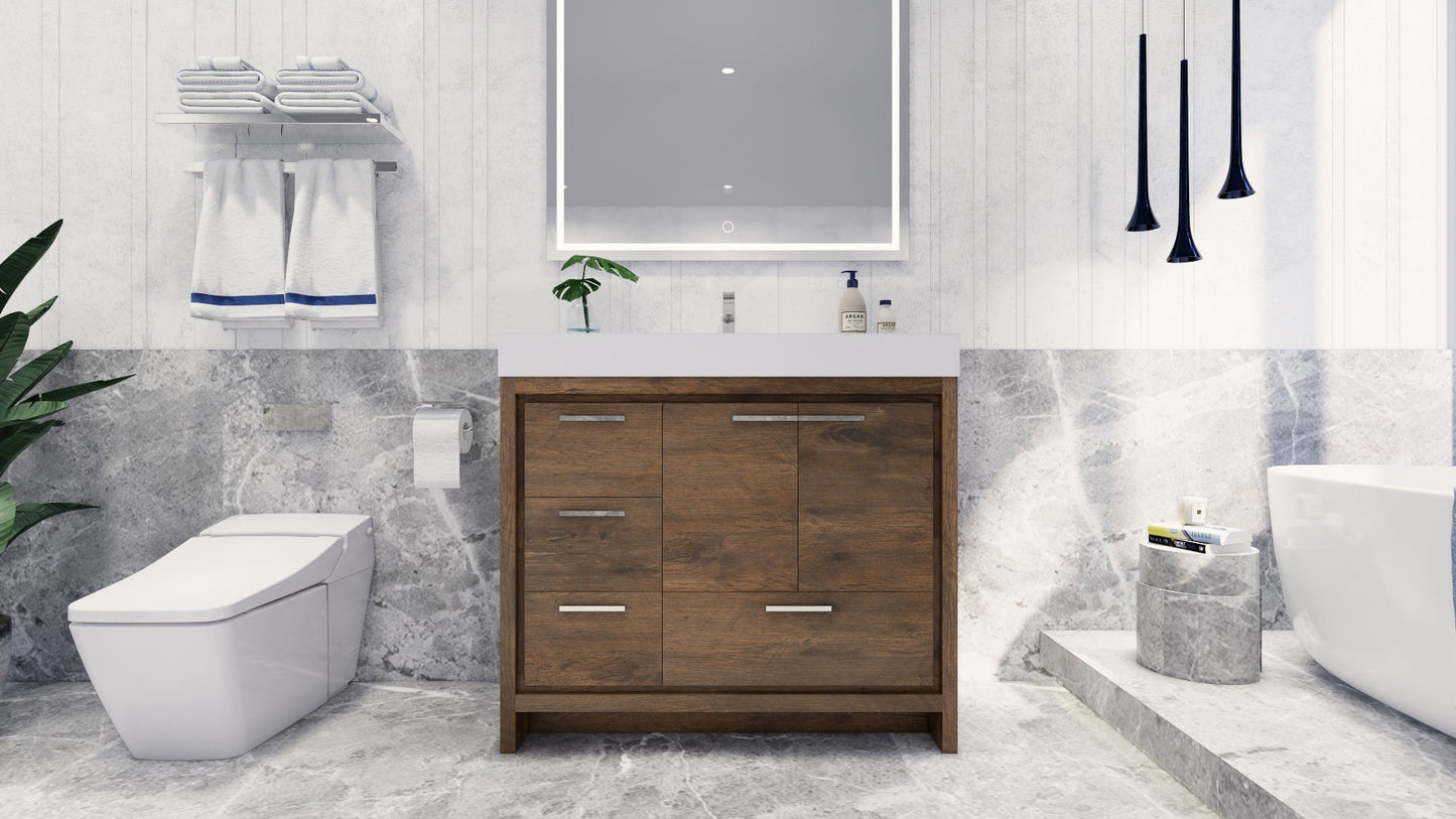 Demure Wall Mounted Vanity