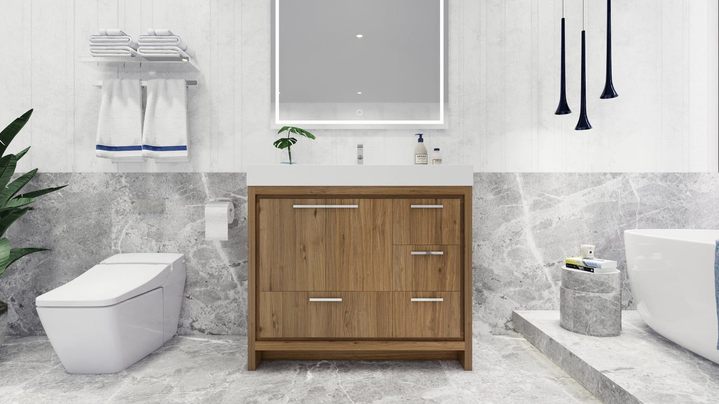 Demure Wall Mounted Vanity