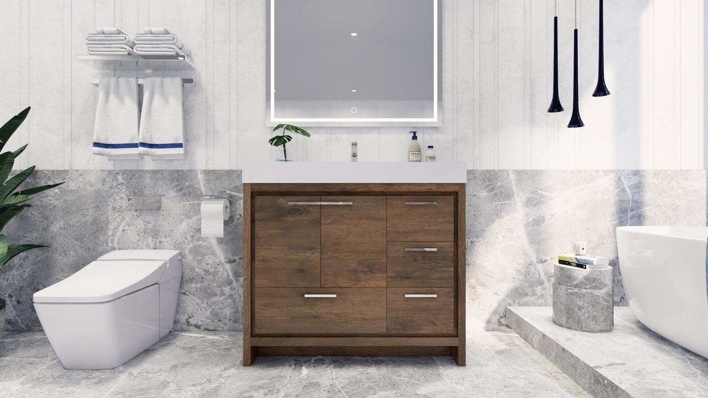 Demure Wall Mounted Vanity