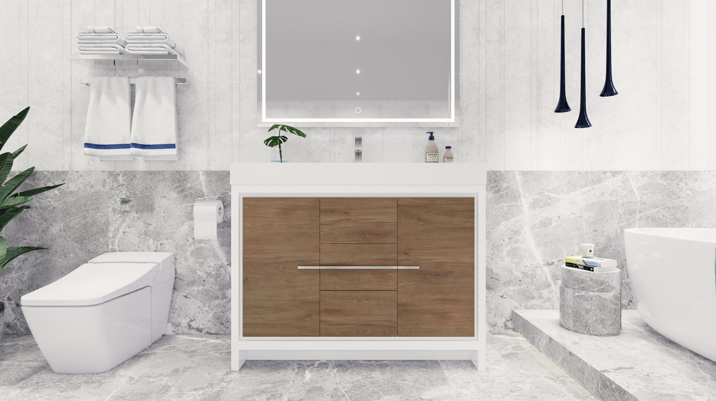 Demure Wall Mounted Vanity