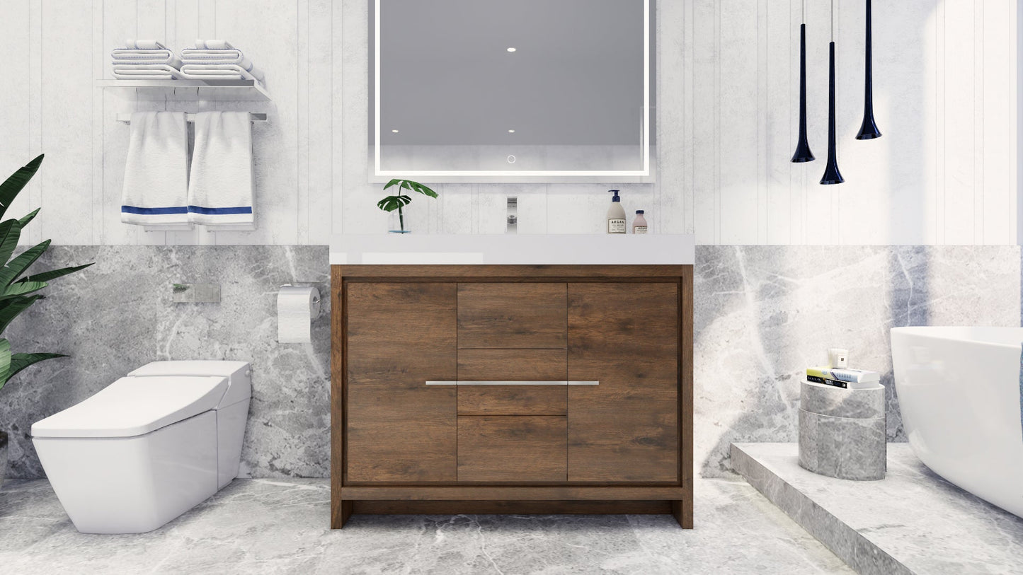 Demure Wall Mounted Vanity