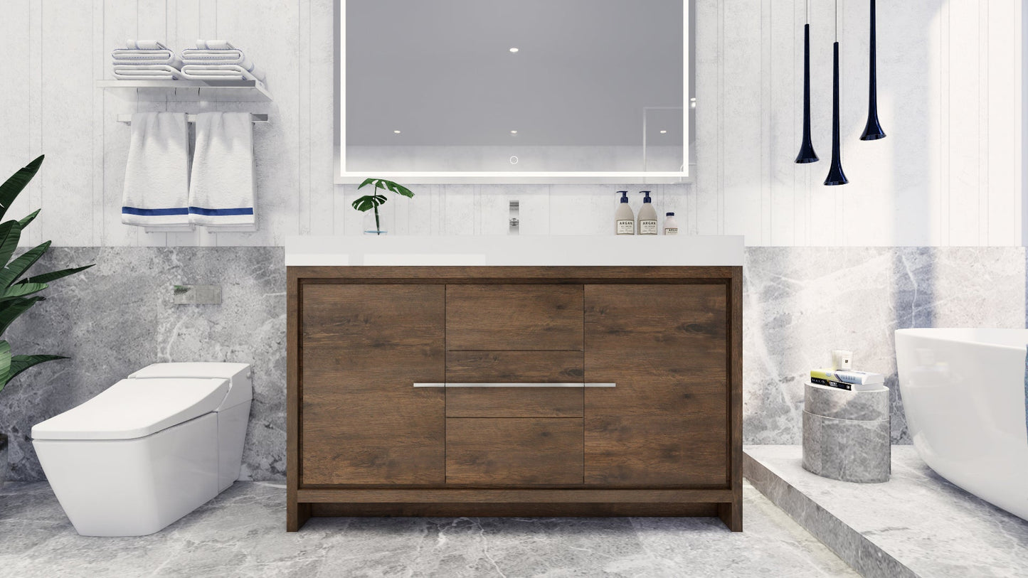 Demure Wall Mounted Vanity