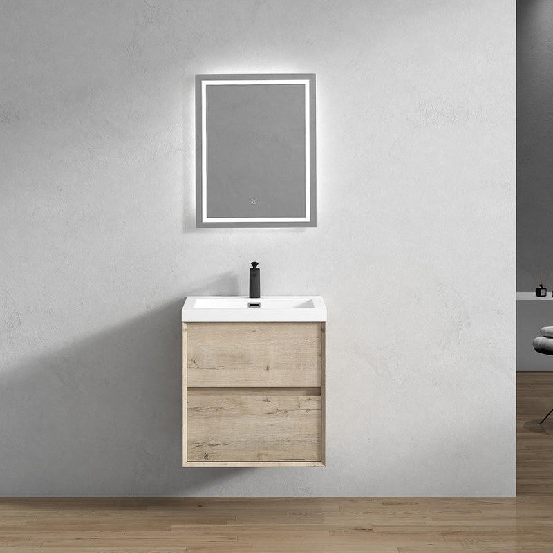 Kingdee Wall Mounted Vanity with Reinforced Acrylic Sink