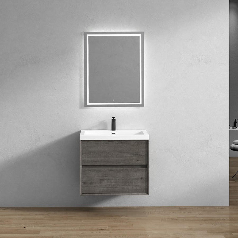 Kingdee Wall Mounted Vanity with Reinforced Acrylic Sink